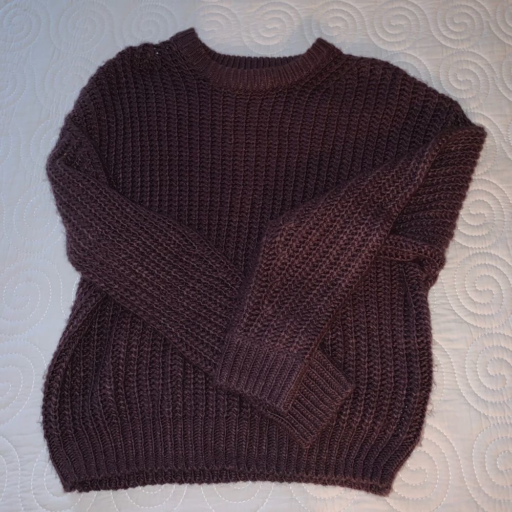 BDG purple knit XS sweater